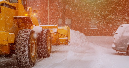 GI Residential Plowing Underway, Downtown Parking Ban Issued